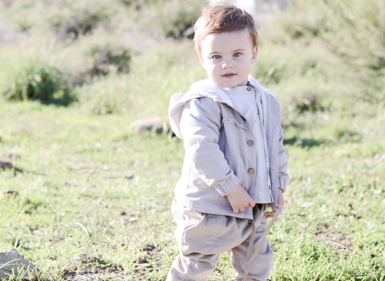 Lined Winter Jacket | Grey
