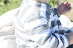 Lourens lined Shirt | Denim & White