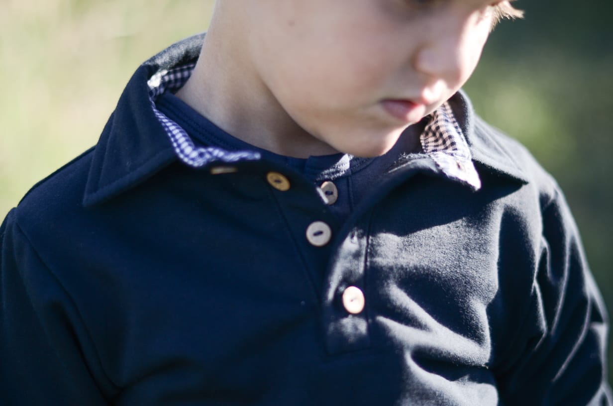 Janus top | Navy