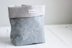 Storage Basket | Farm Animals Grey