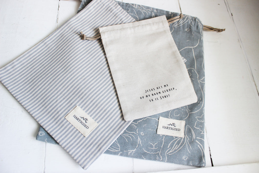 Linen Drawstring | Op my naam geroep (M)