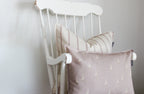 Cushion Cover | French Stripe Mauve | 60x60cm