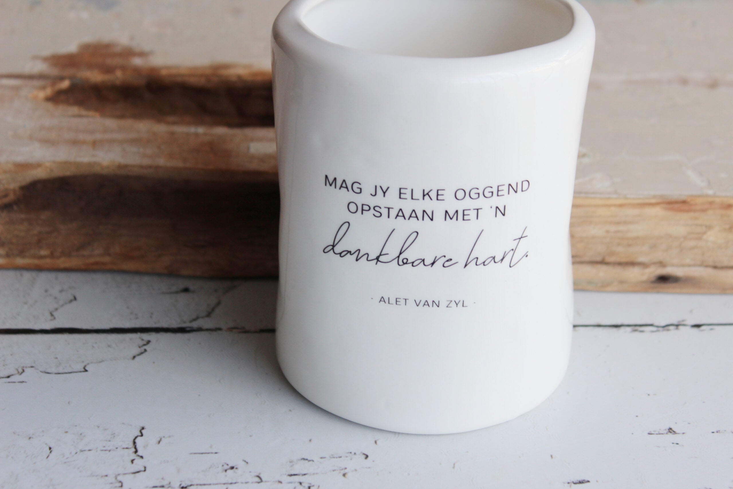 Ceramic Tin Vase | Dankbare hart