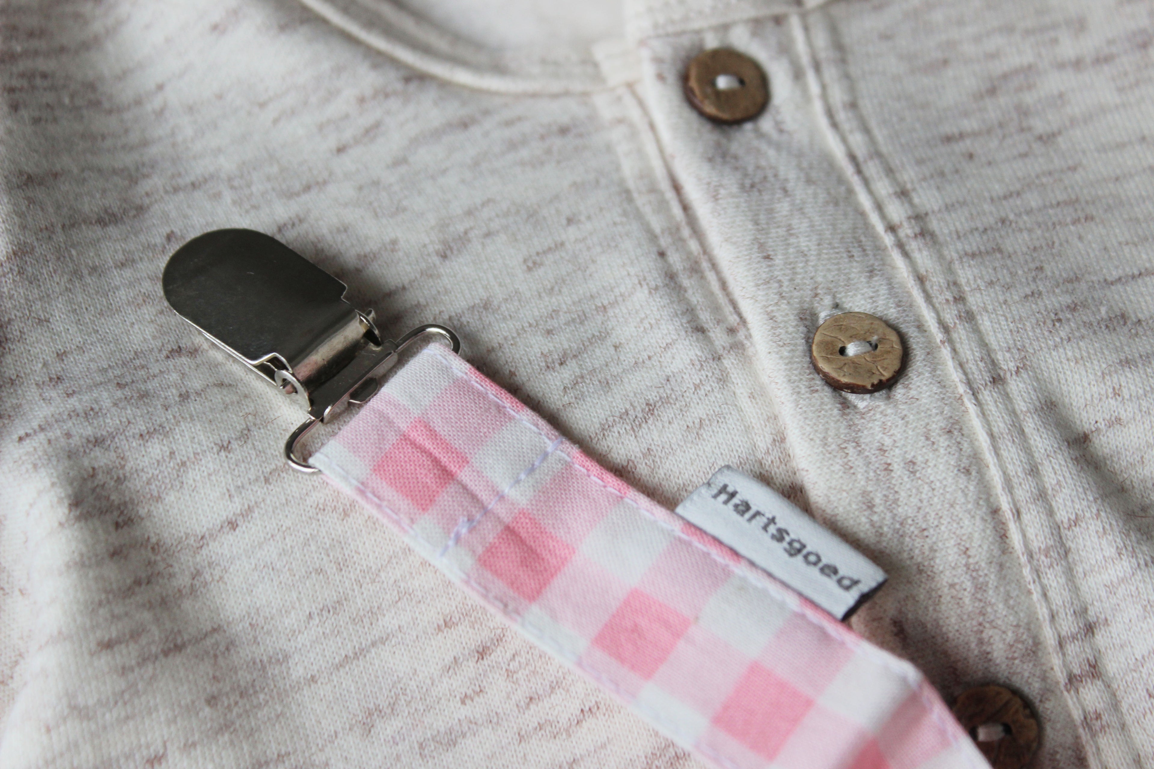 Dummy clip | Pink Gingham