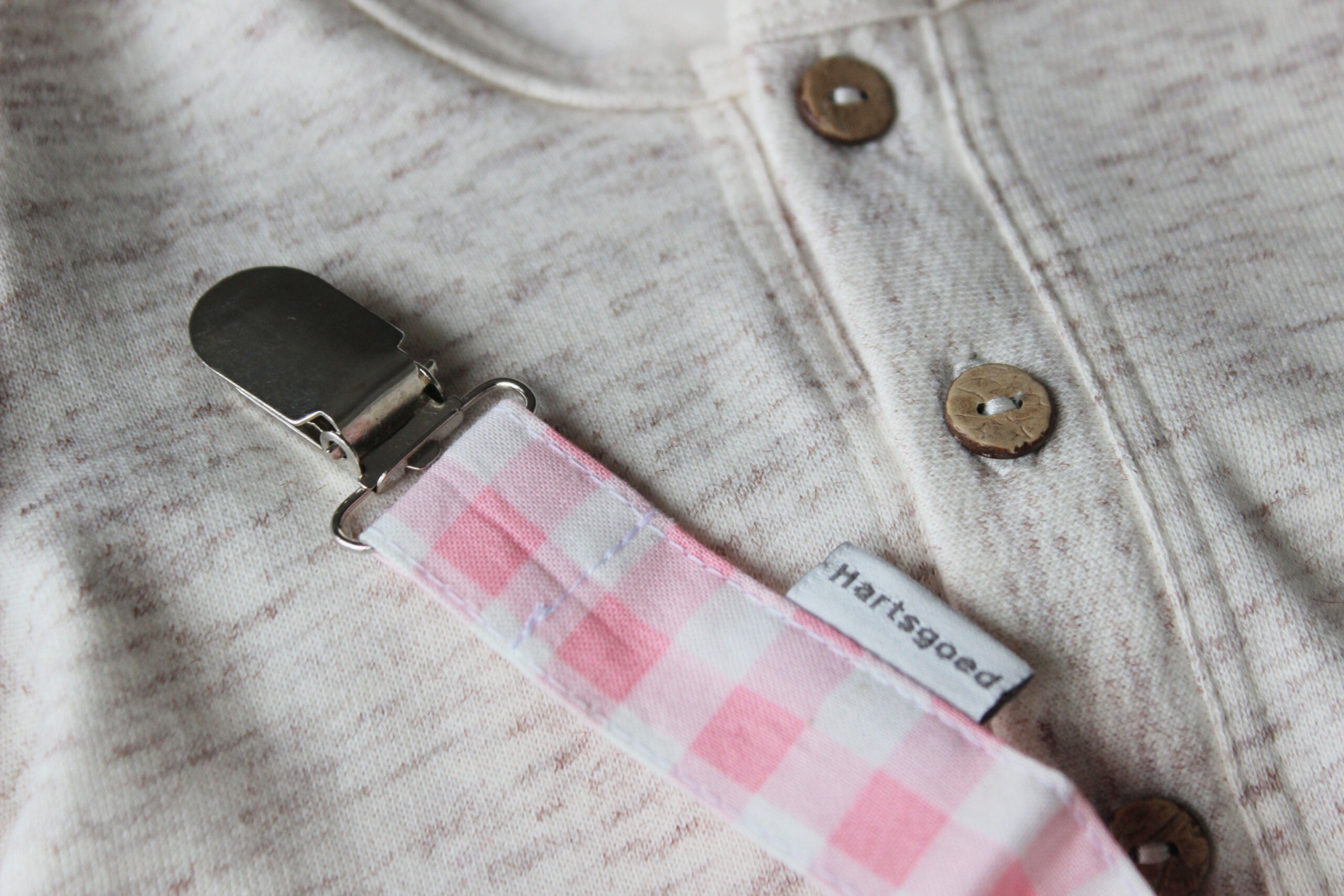 Dummy clip | Pink Gingham