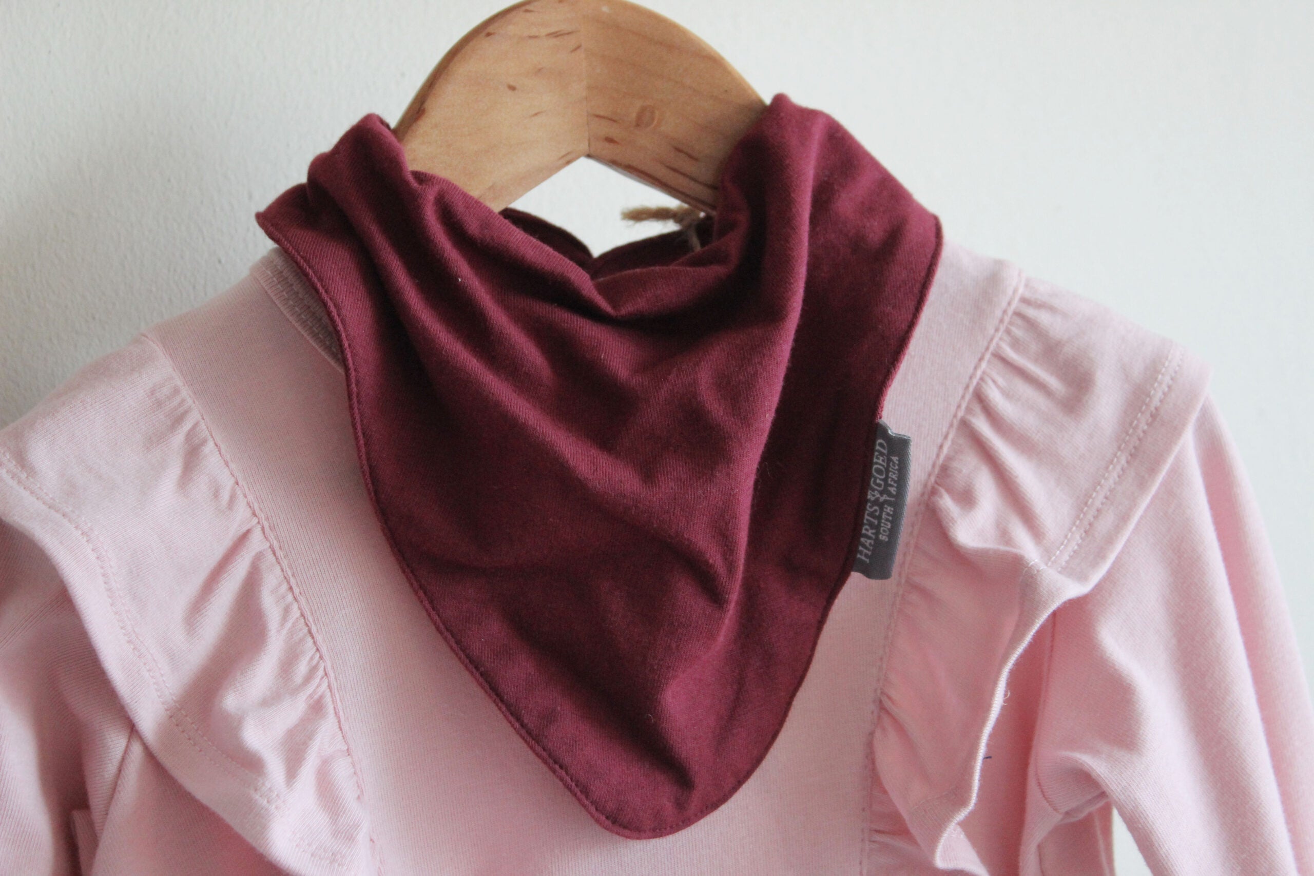 Bandana bib | Maroon