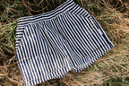 Henk Shorts | Navy Stripe