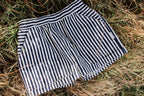 Henk Shorts | Navy Stripe