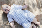Louw Dungaree | Grey Gingham