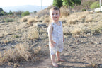Louw Dungaree | Grey Gingham