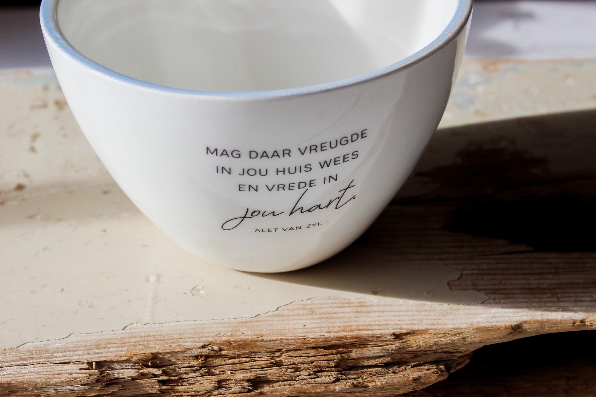 Tapered Bowl | Vreugde in jou huis