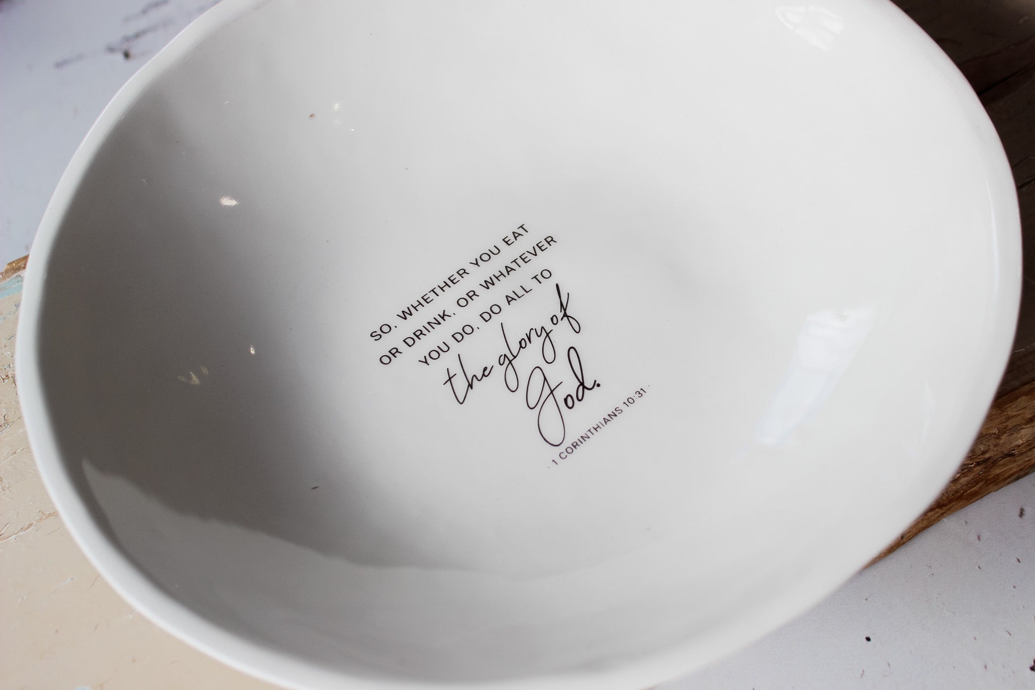 Pasta Bowl | 1 Corinthians 10:31