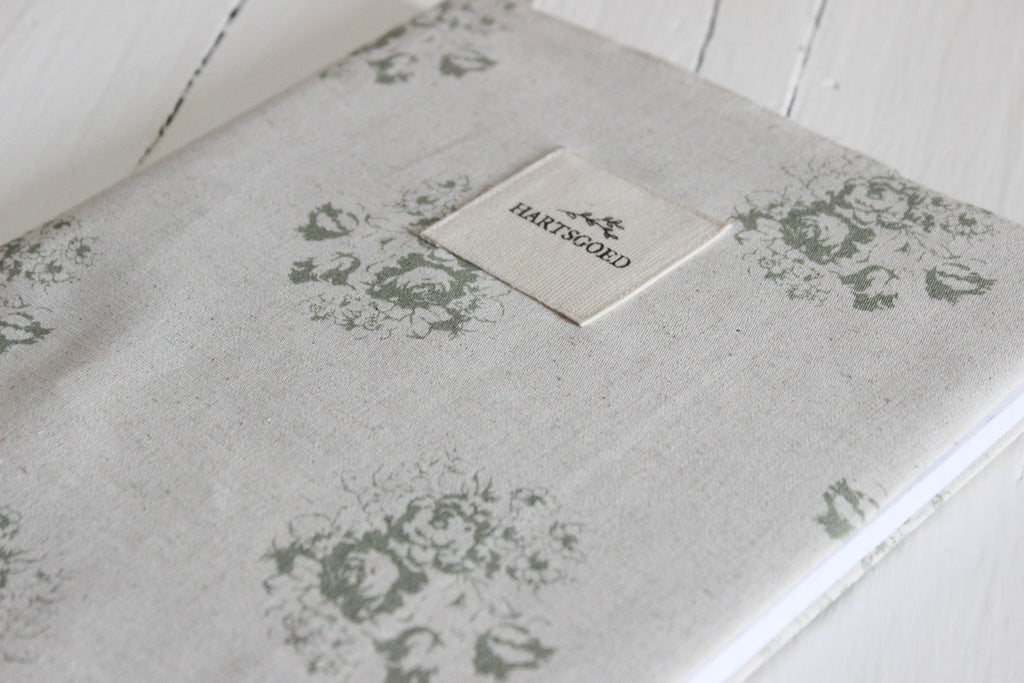 A4 Notebook | Olive Country Florals
