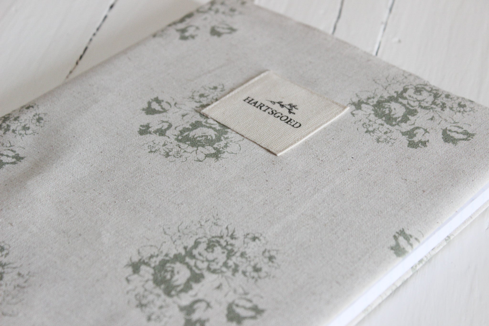 A4 Notebook | Olive Country Florals