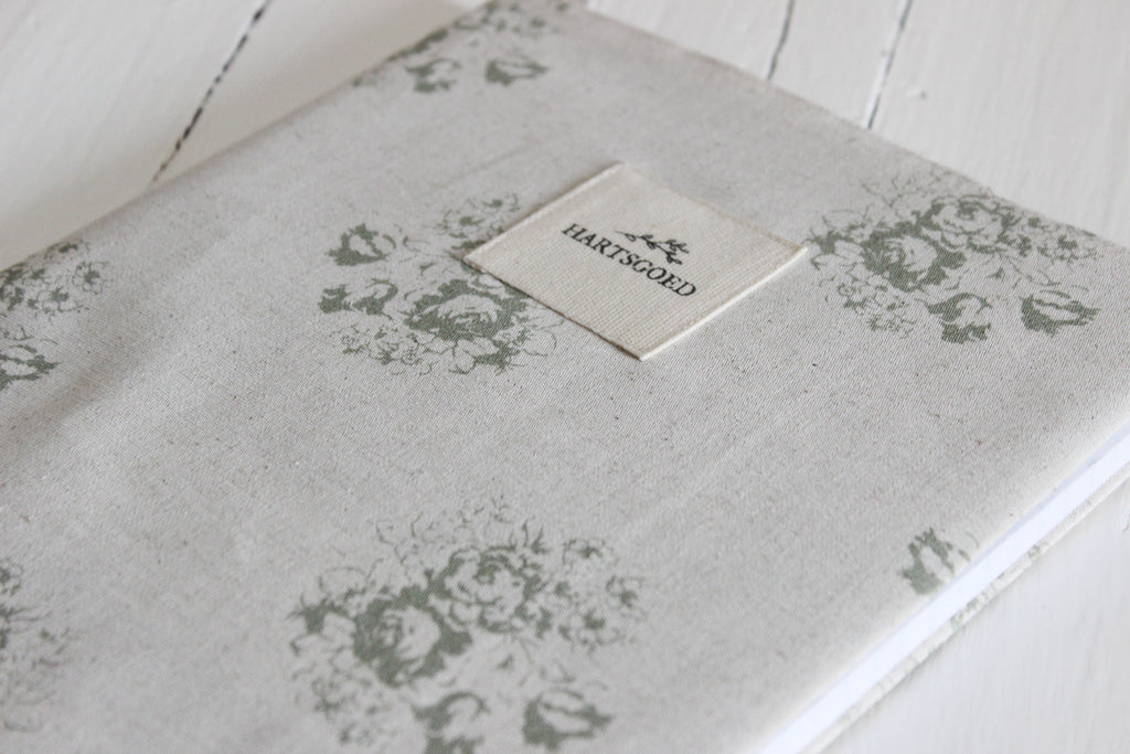 A4 Notebook | Olive Country Florals