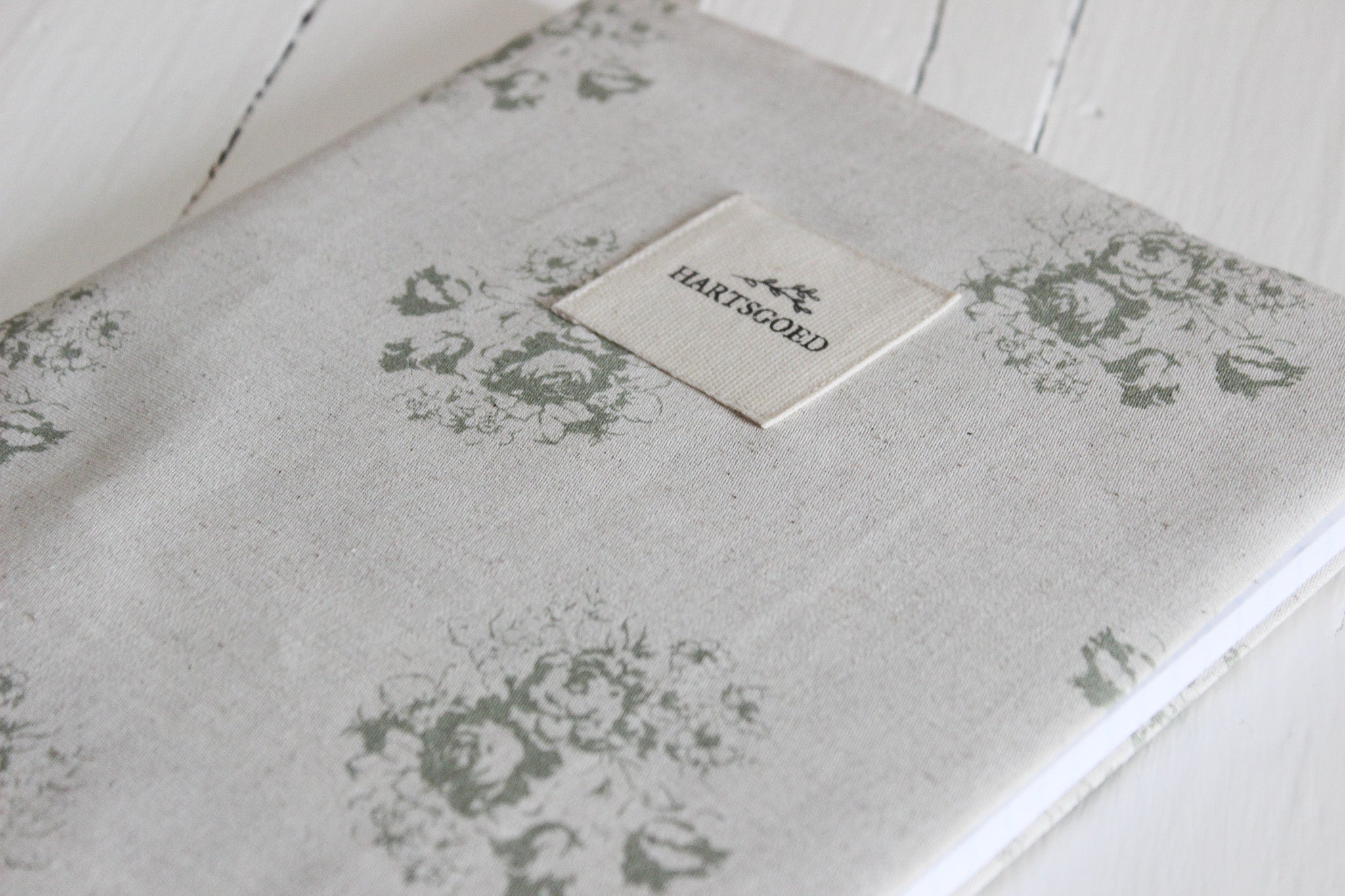 A4 Notebook | Olive Country Florals