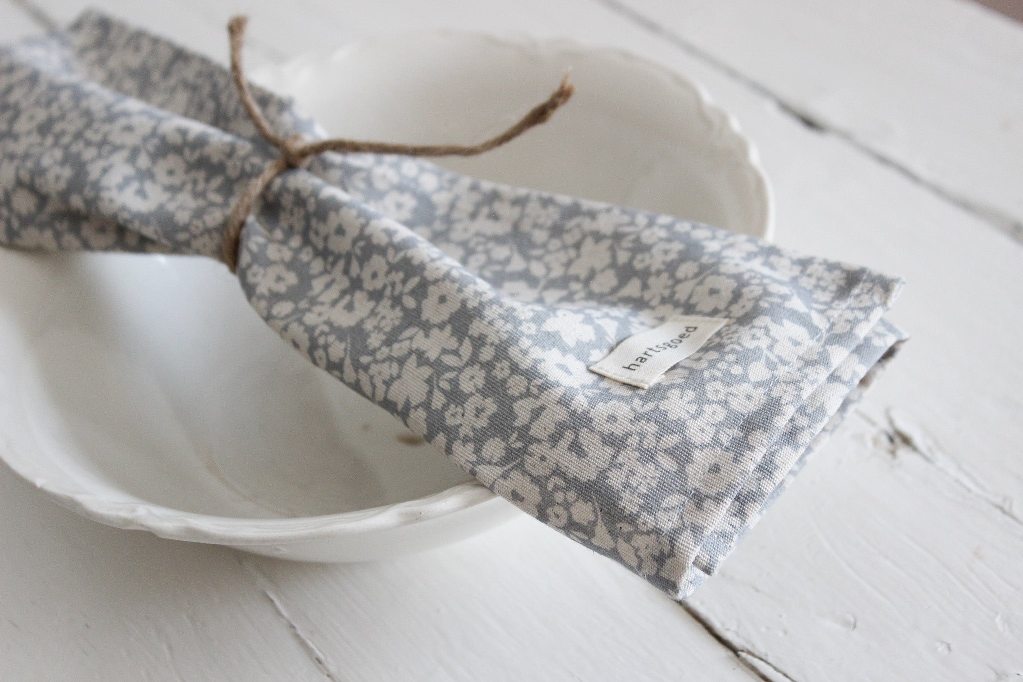 Napkin set of 2 | Grey Fields of Flowers
