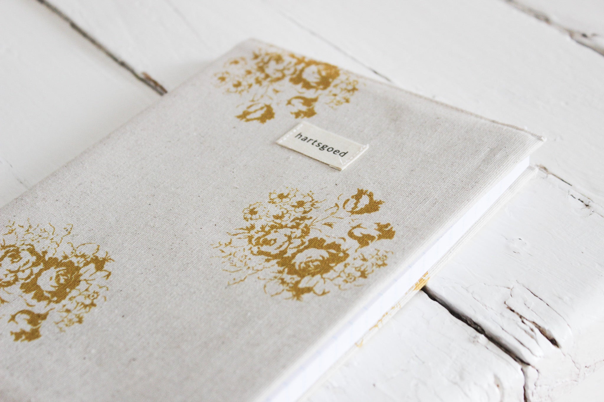 A5 Notebook | Mustard Country Florals