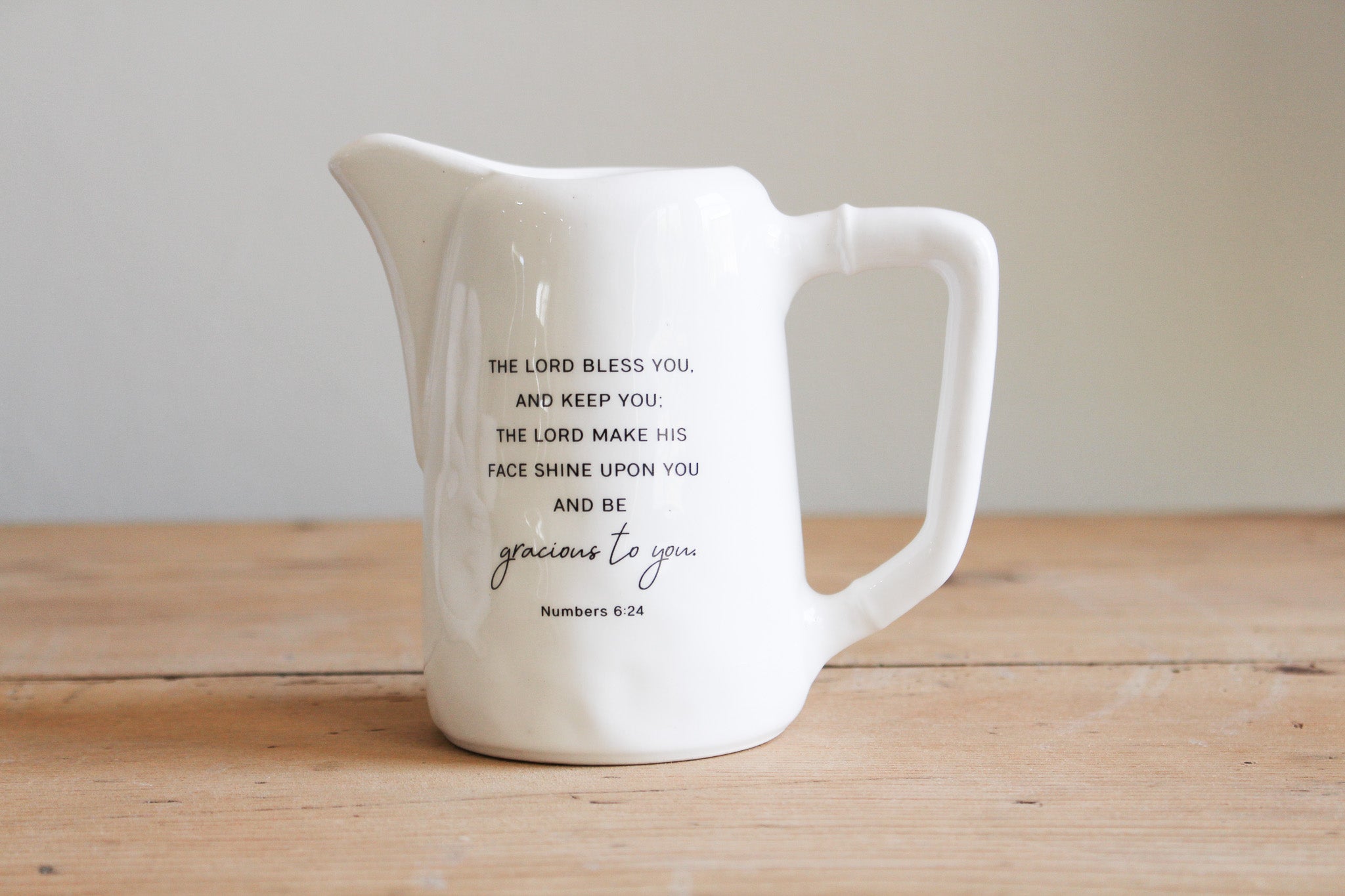 Milk jug  |  Numbers 6:24