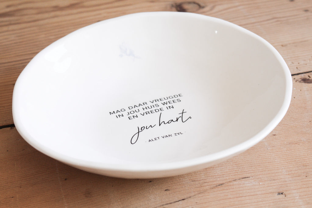 Karoo Pasta bowl | Vreugde in jou huis