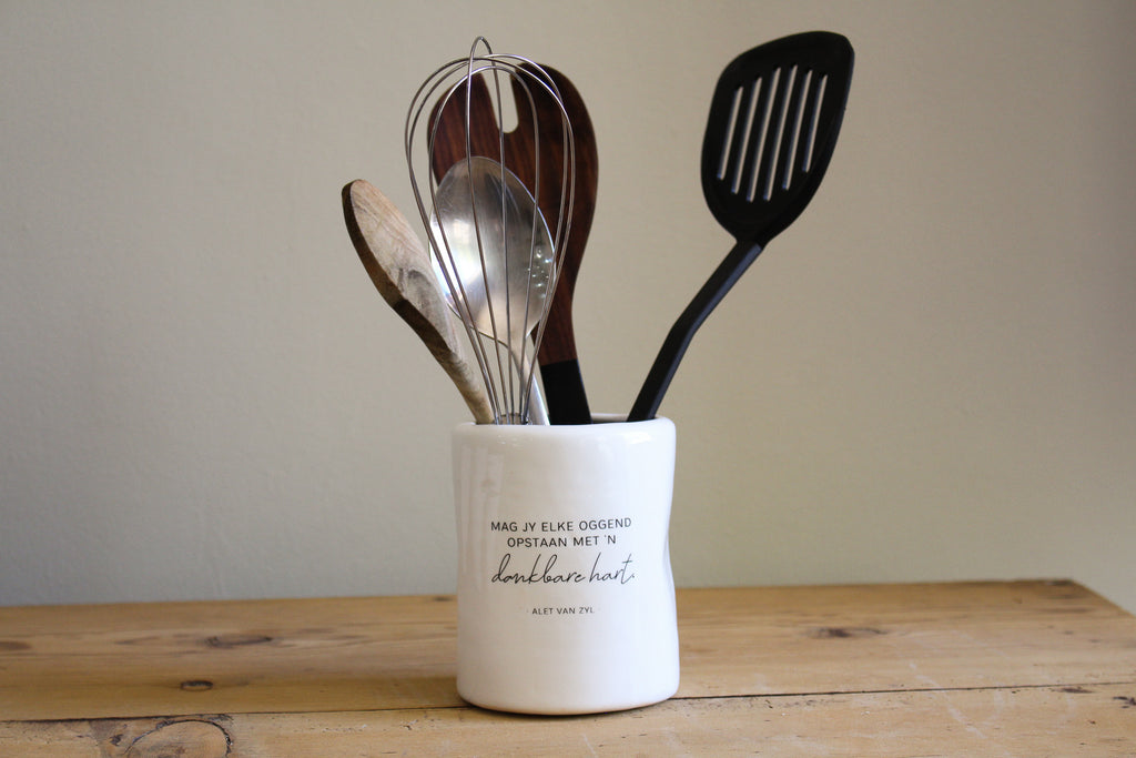 Ceramic Tin Vase | Dankbare hart