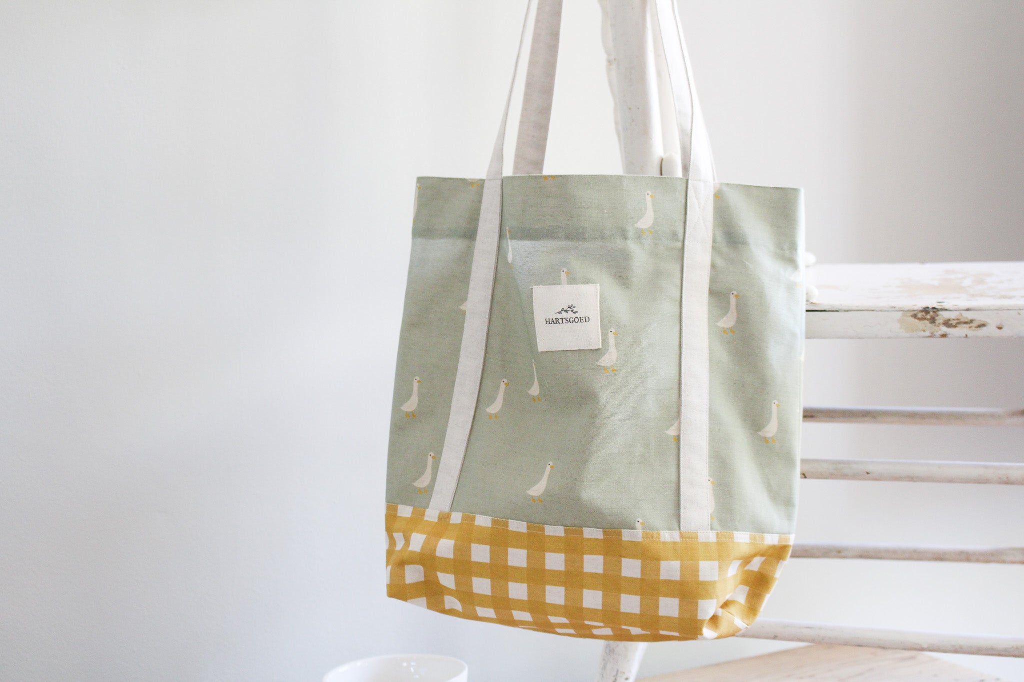 Toy Bag | Ducks on Olive