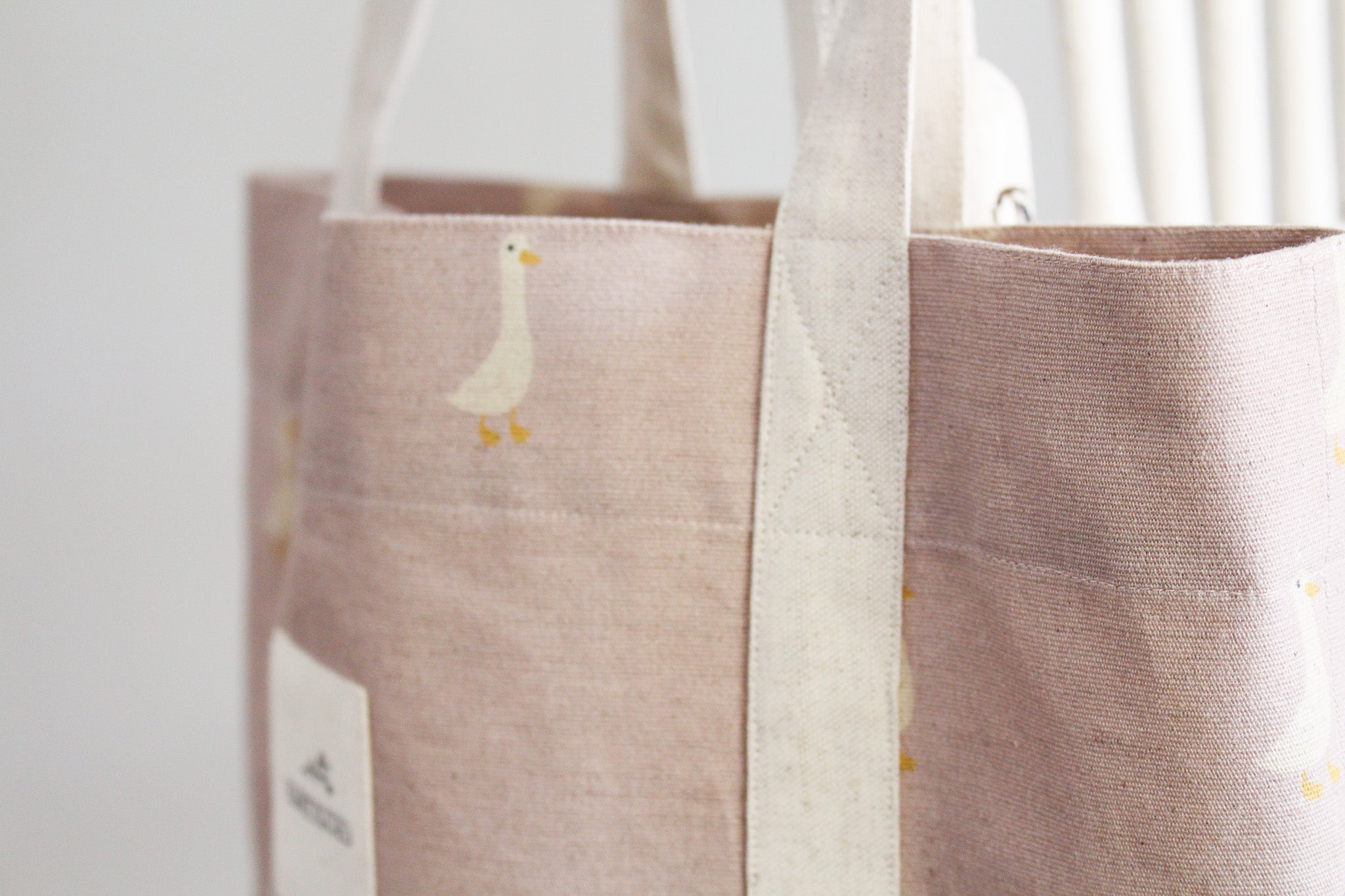 Toy Bag | Ducks on Mauve