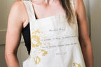 Linen Cross Back Apron | Dankie Here