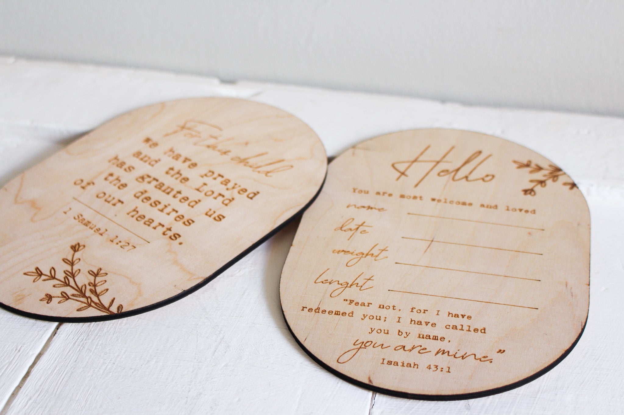 Birth Announcement Card | Afrikaans