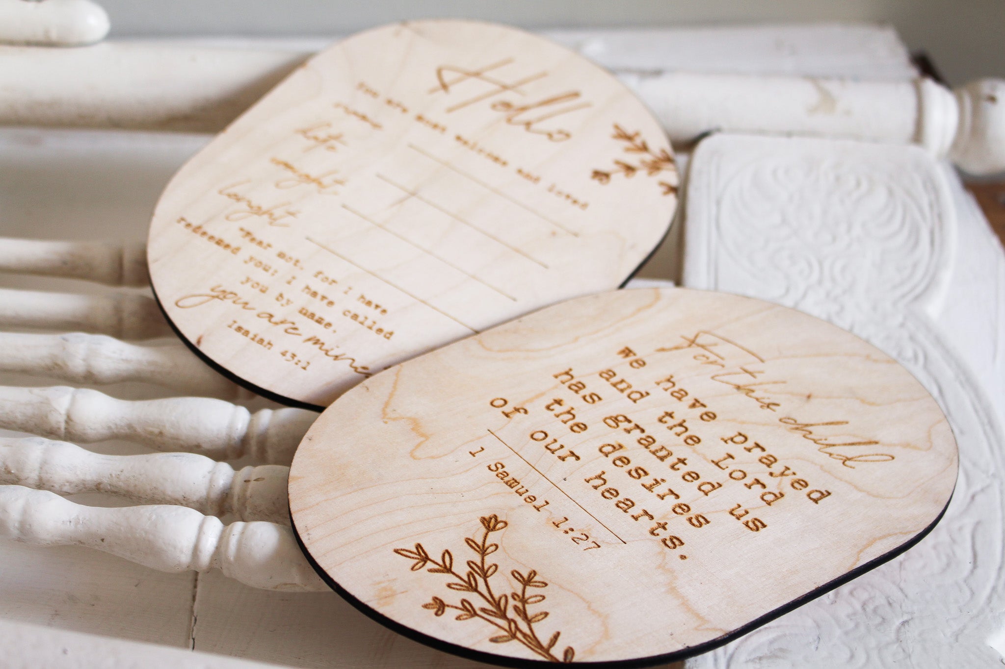 Birth Announcement Card | English