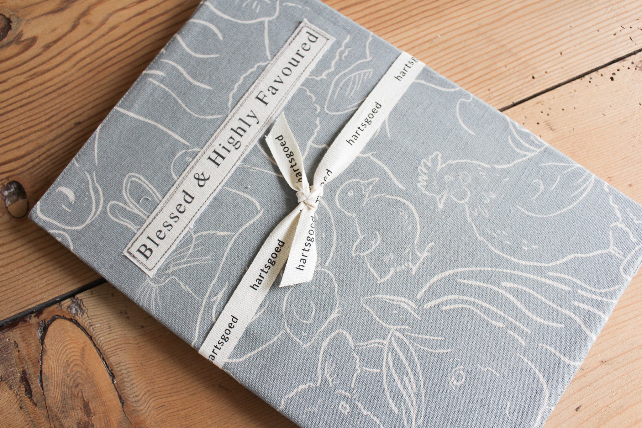 A4 Notebook | Farm Animals on Grey | Favoured