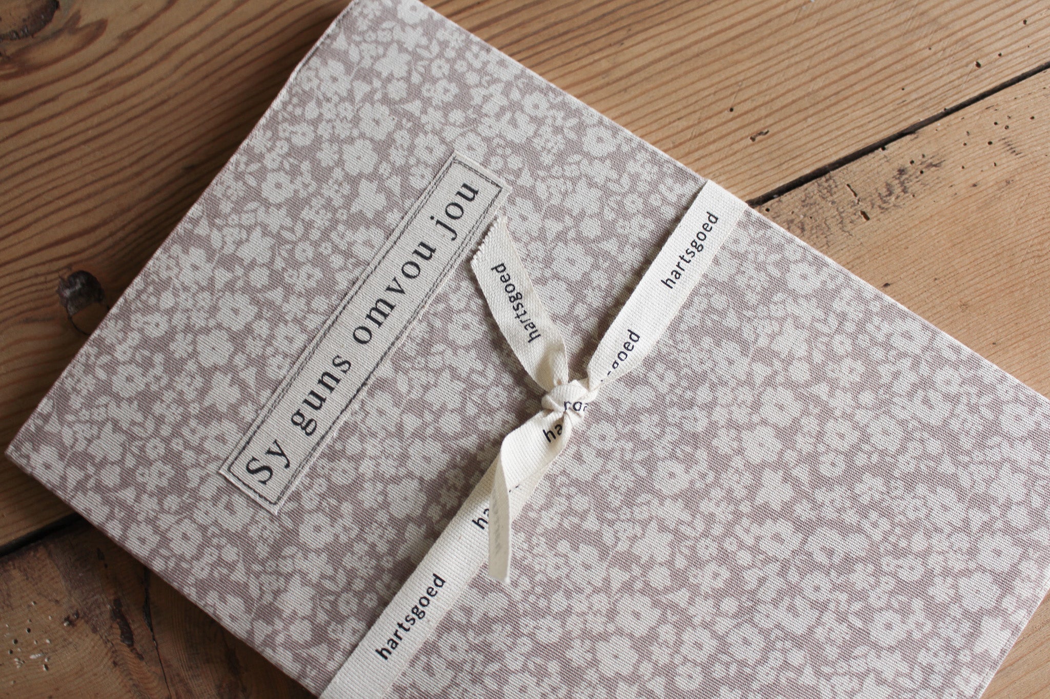 A4 Notebook | Mauve Fields of Flowers | Sy guns