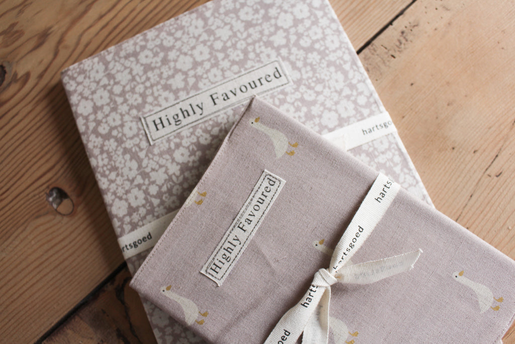 A5 Notebook | Mauve Ducks | Highly Favoured