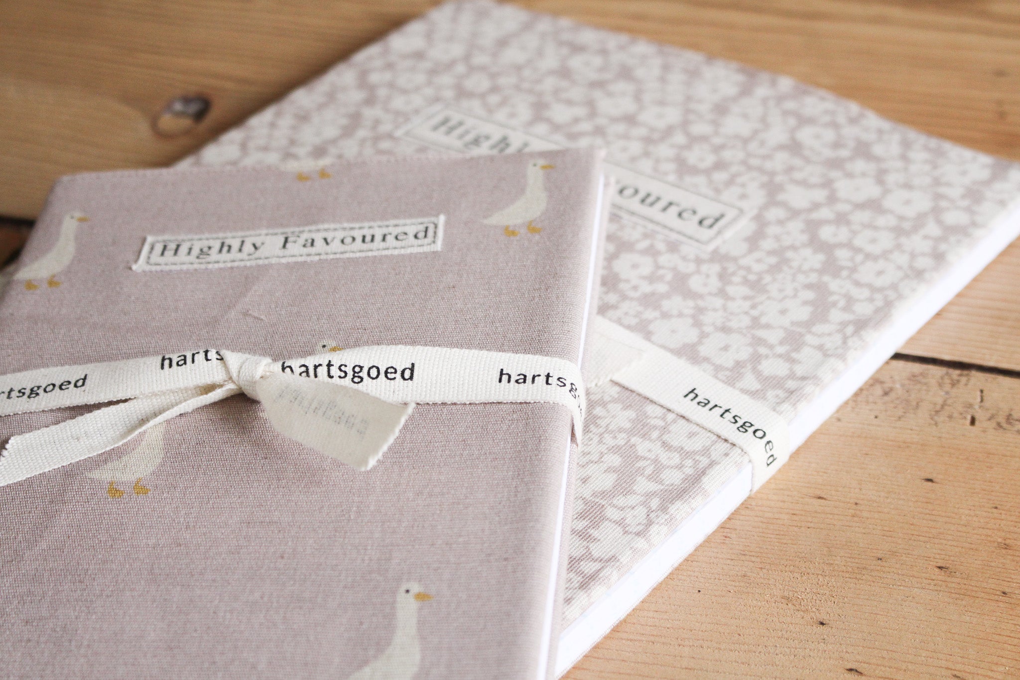 A5 Notebook | Mauve Ducks | Highly Favoured