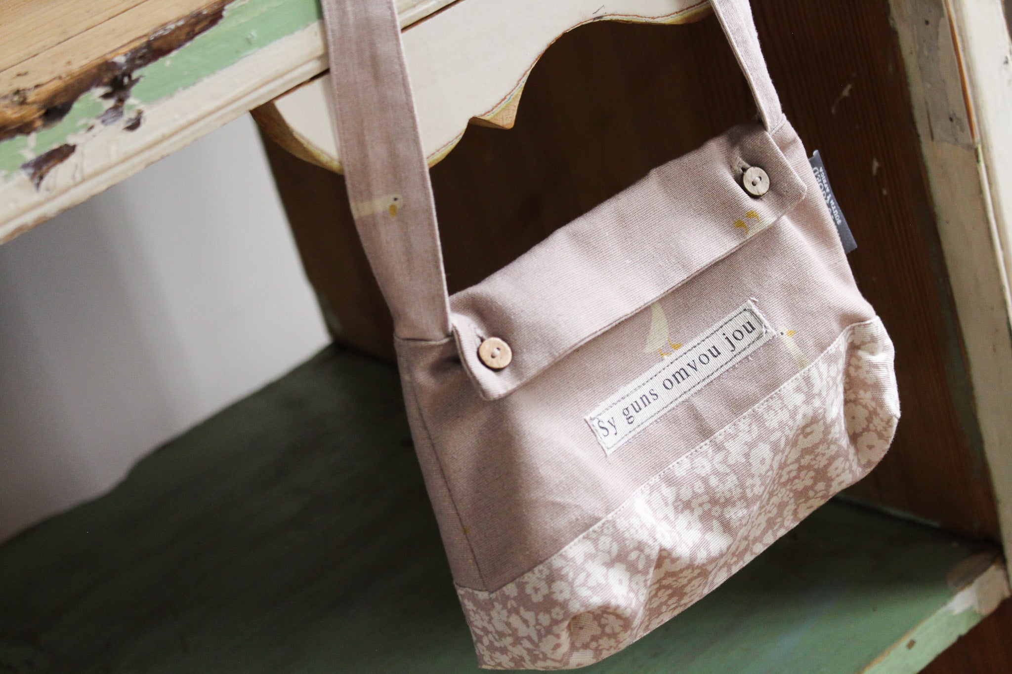 Girls Handbag  |  Mauve Ducks | Sy guns