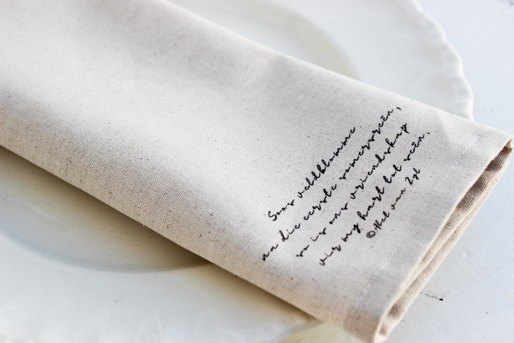 Linen Napkin Set of 2 | Vriendskap