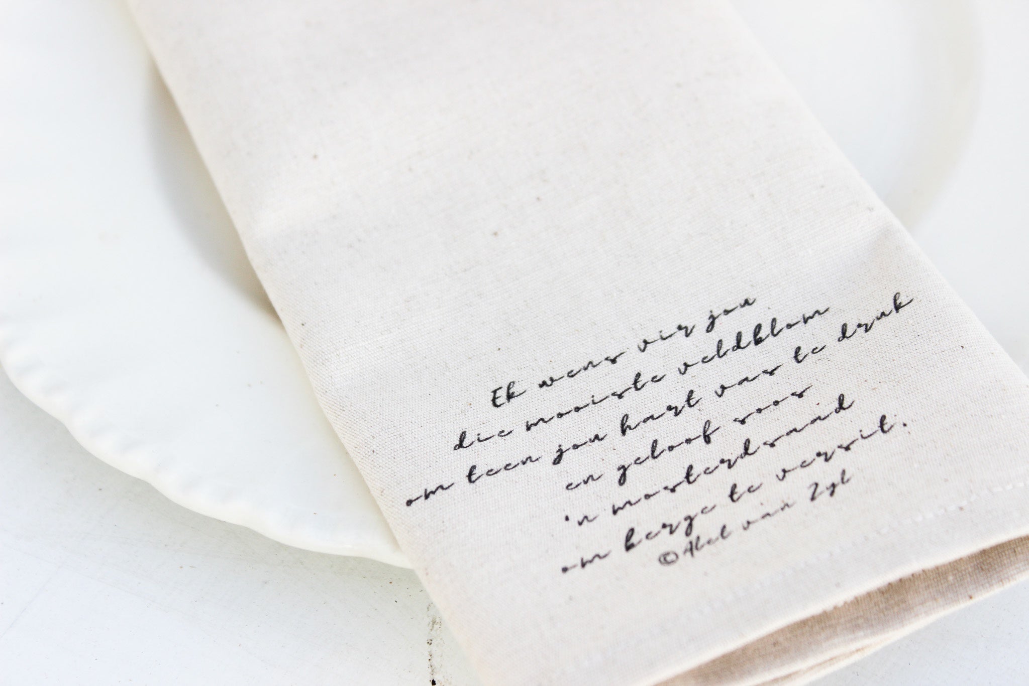Linen Napkin Set of 2 | Mooiste Veldblom