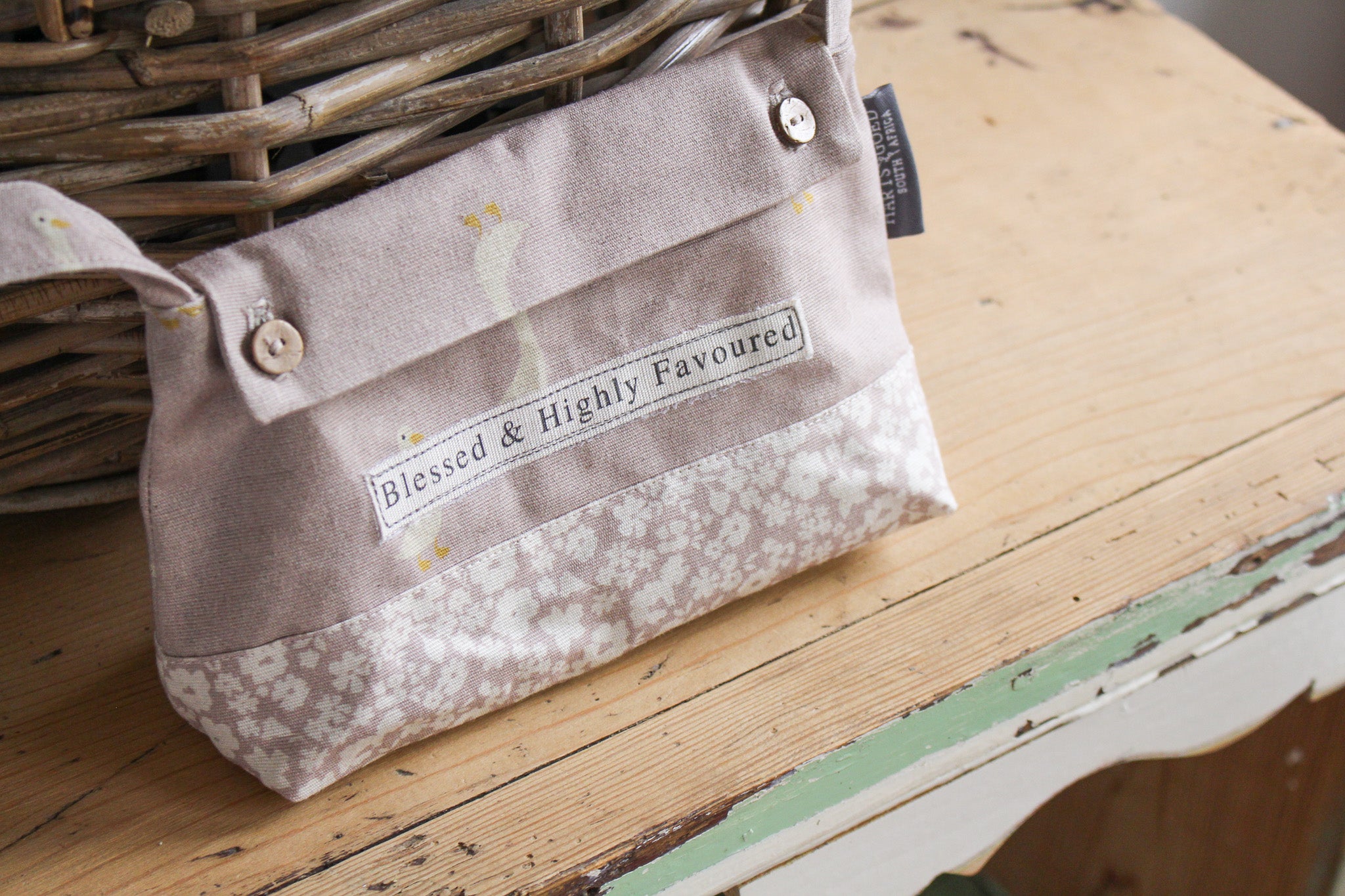 Girls Handbag  |  Mauve Ducks | Blessed