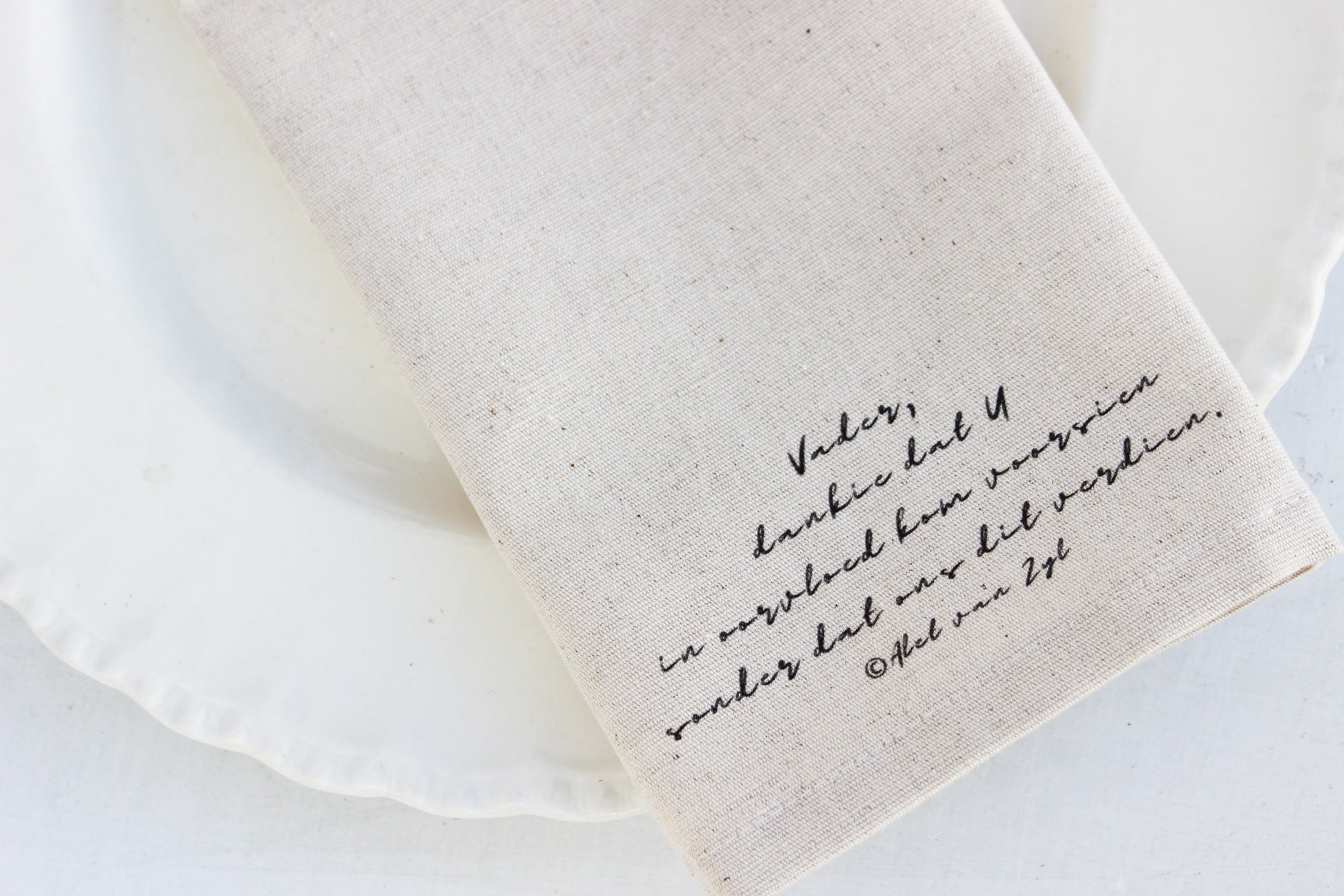 Linen Napkin Set of 2 | Oorvloed