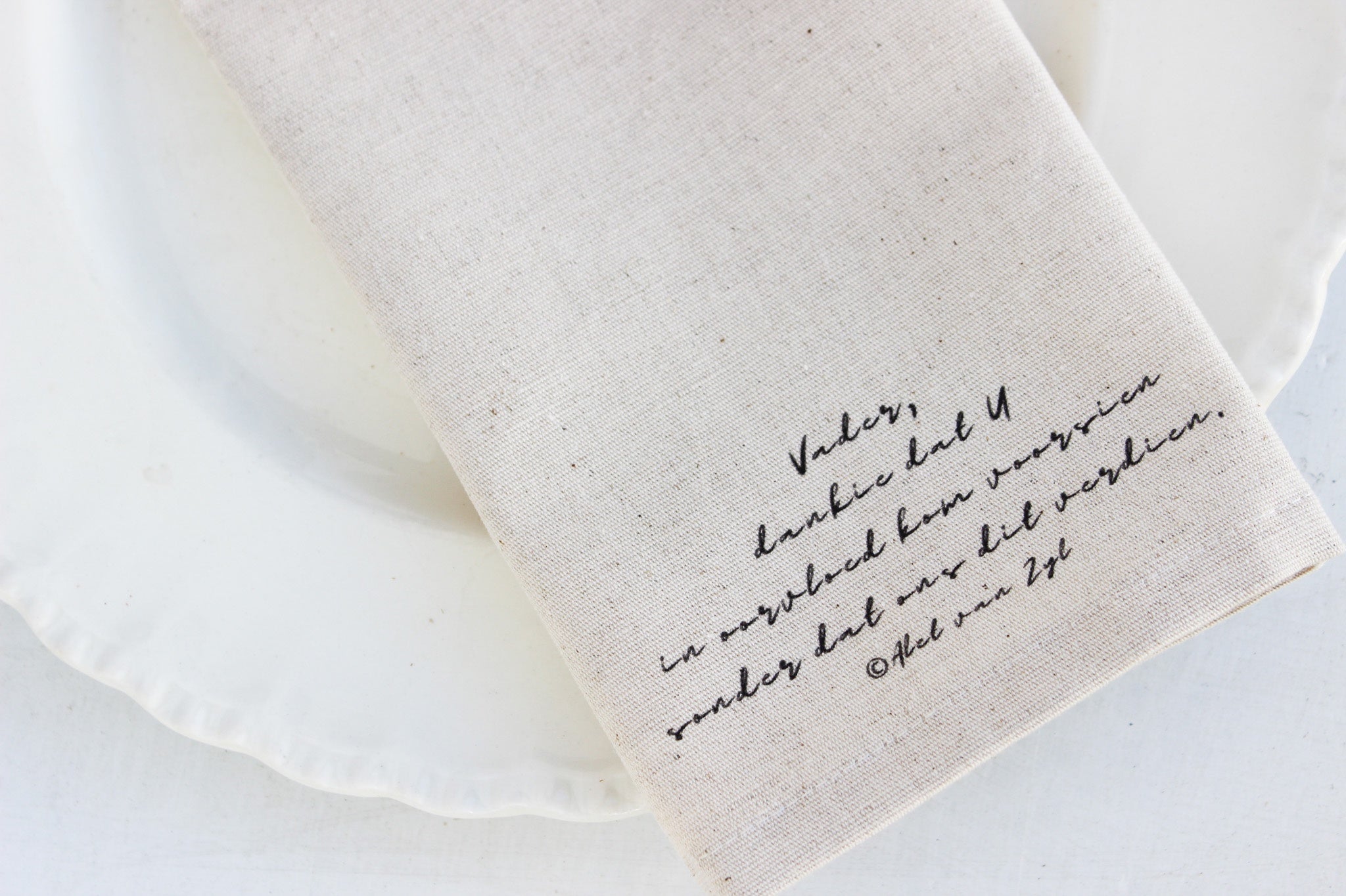 Linen Napkin Set of 2 | Oorvloed