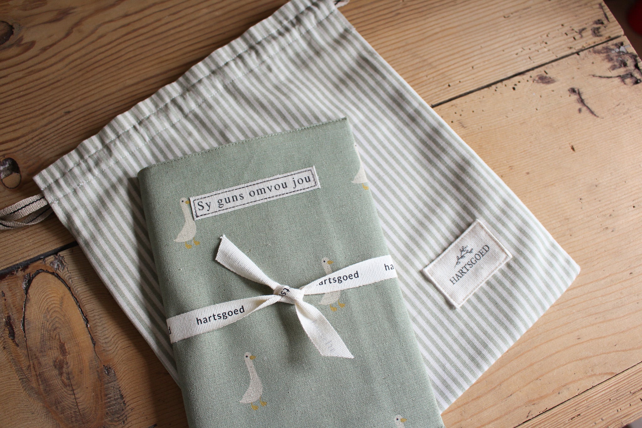 A5 Notebook | Olive Ducks | Sy guns