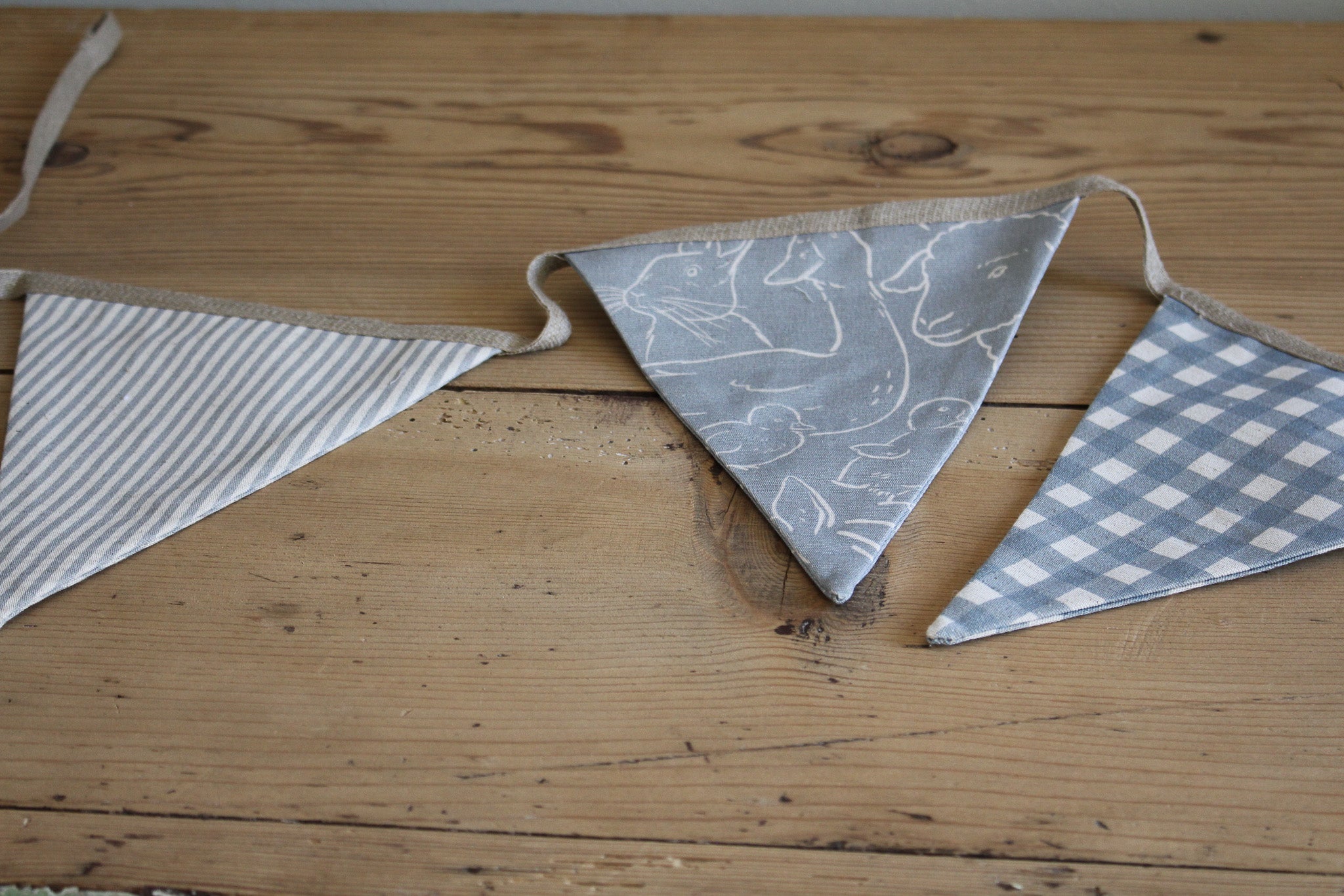 3m Bunting | Grey Farm Animals
