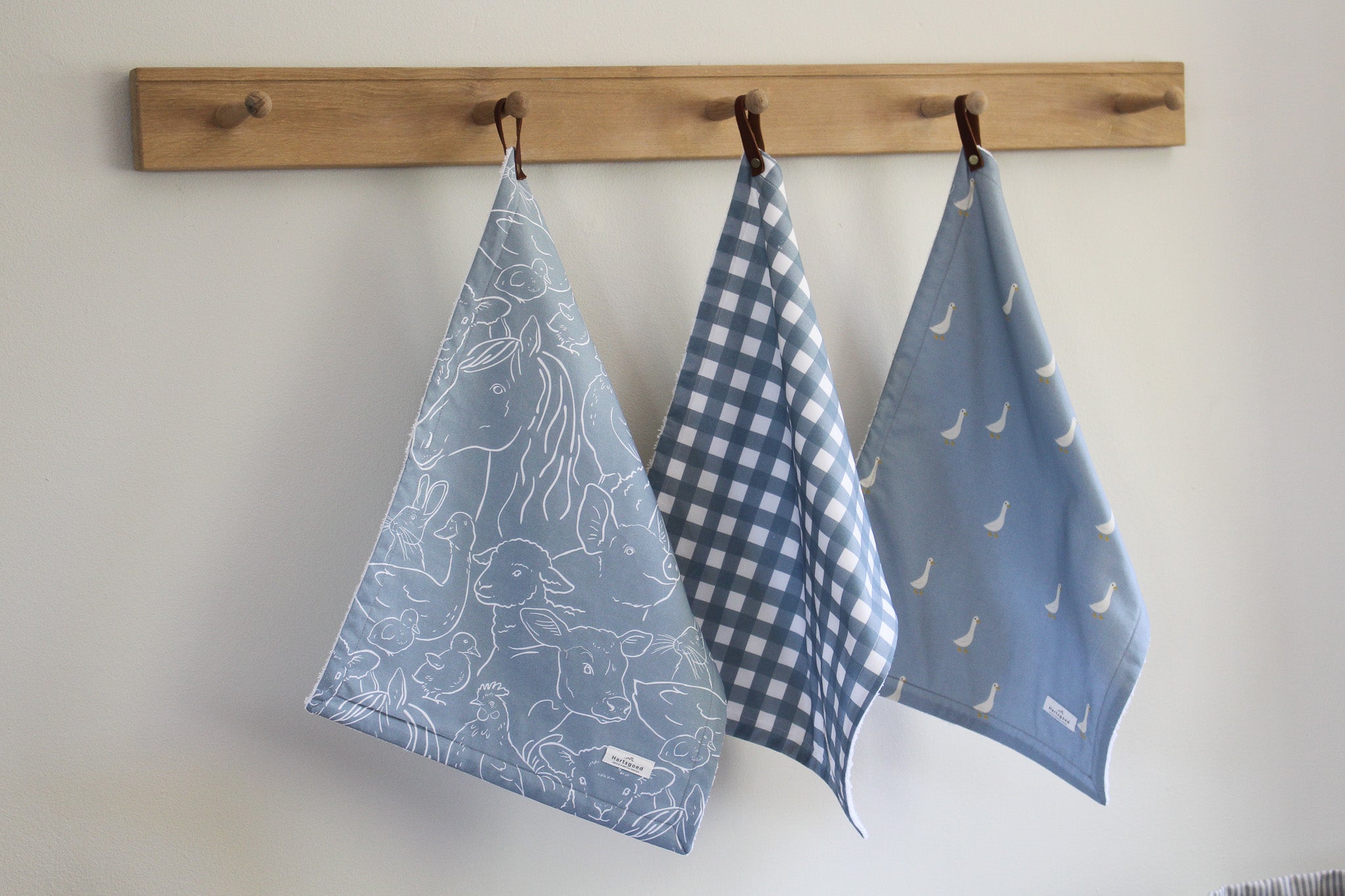 Cotton Burp Cloth | Ducks | Karoo Skies