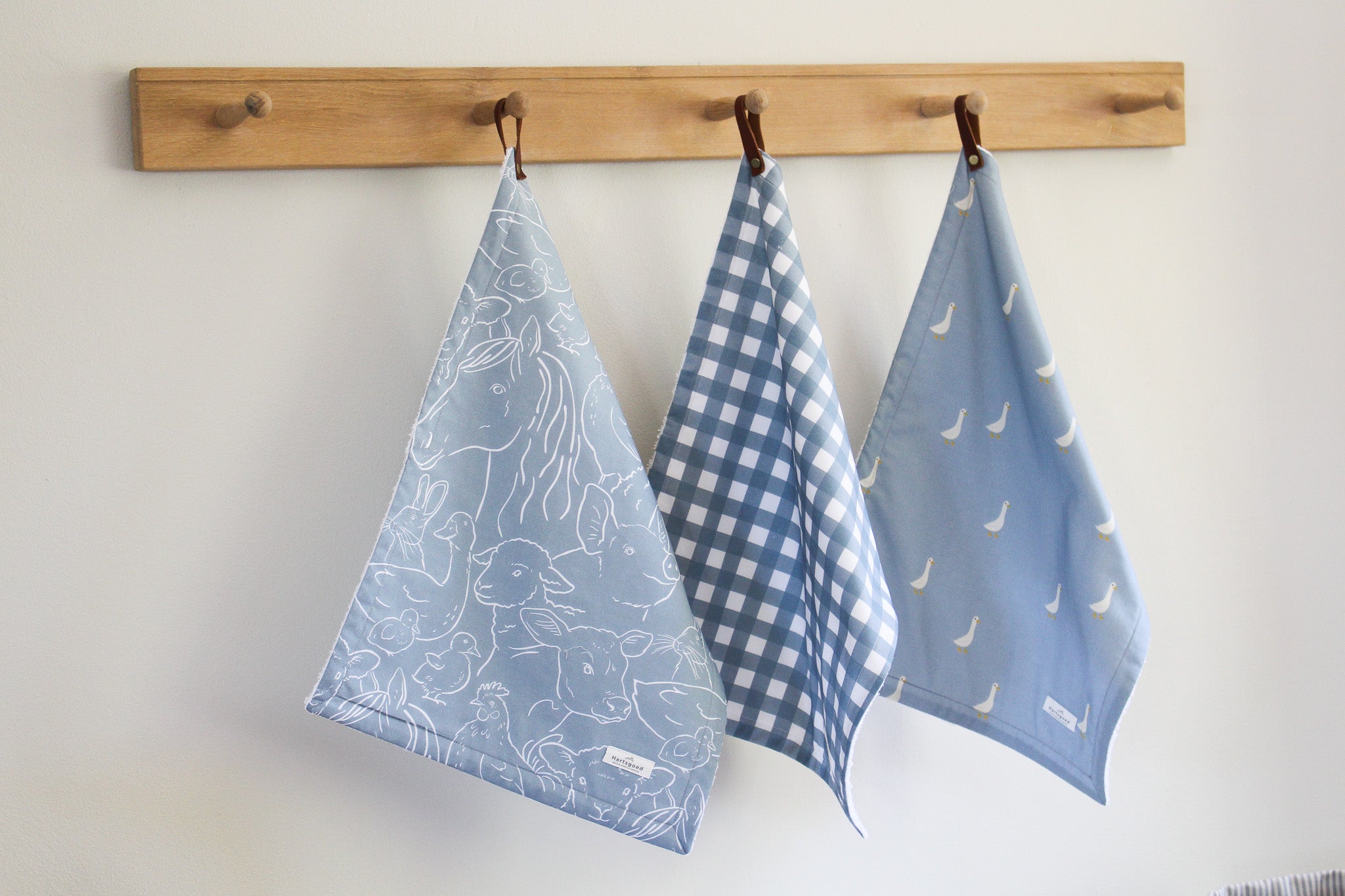 Cotton Burp Cloth | Gingham | Karoo Skies