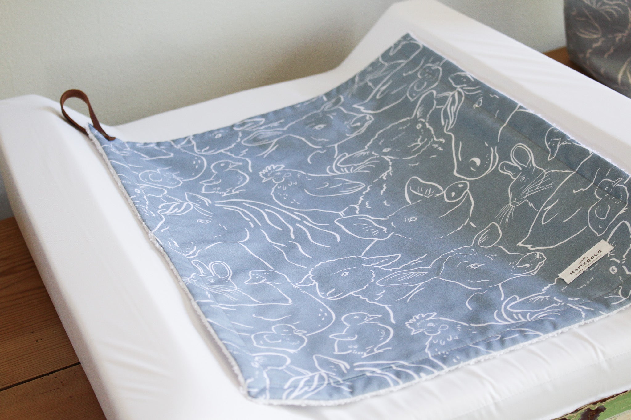 Cotton Burp Cloth | Farm Animals | Karoo Skies
