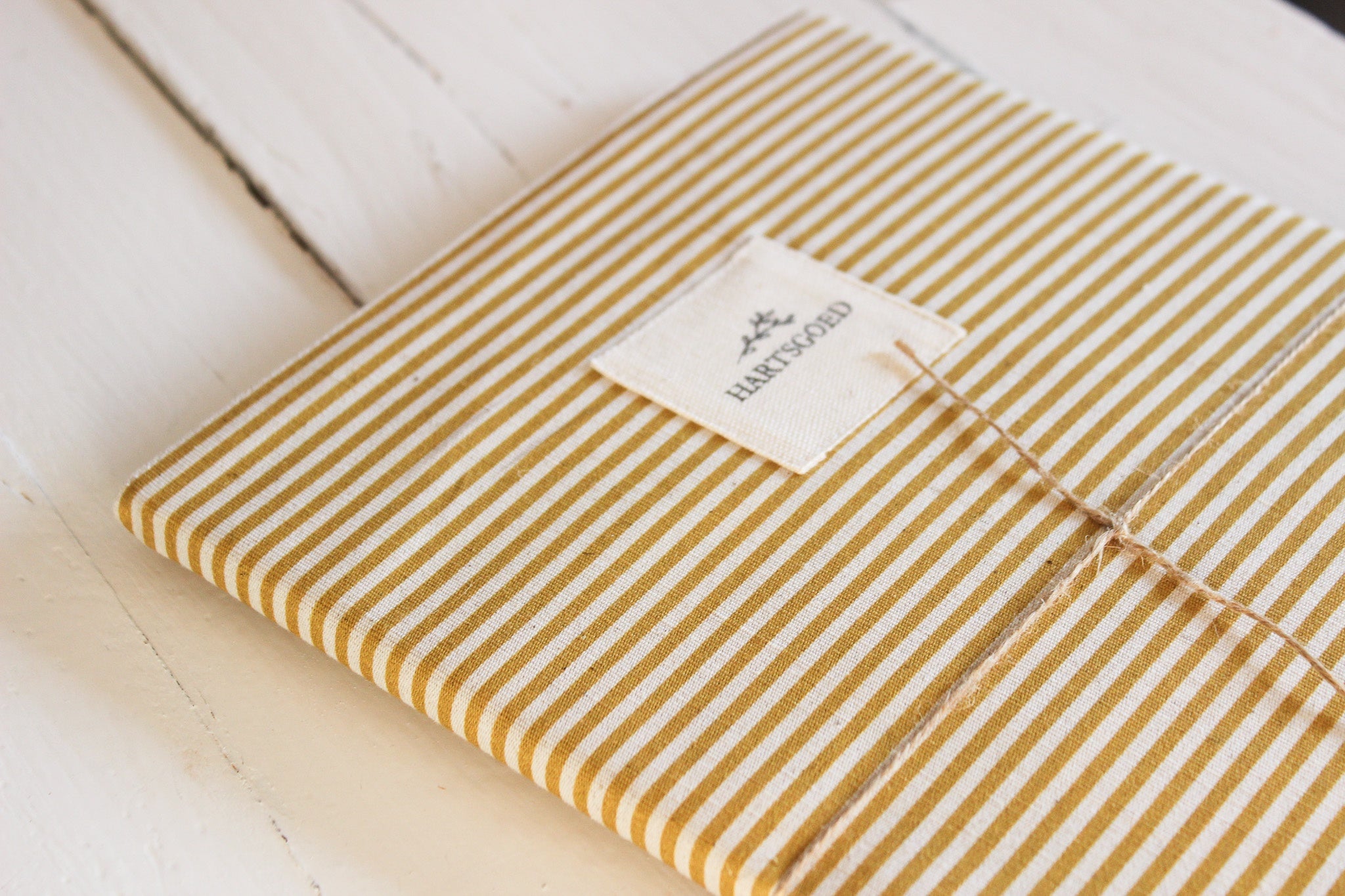 A4 Notebook | Mustard Lines
