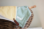 Cotton Burp Cloth | Lines | Sunny Days