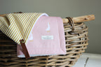 Cotton Burp Cloth | Ducks | Dusty Rose