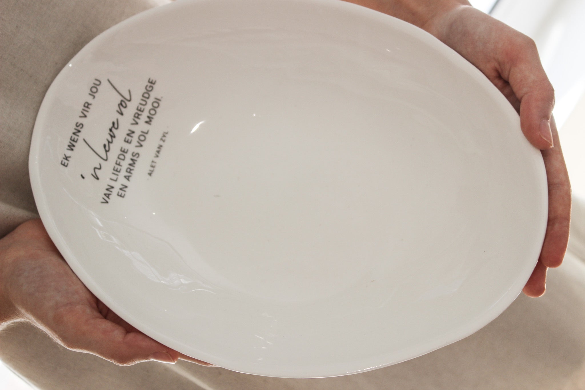 Karoo oval bowl | Ek wens vir jou