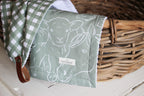 Cotton Burp Cloth | Farm Animals | Karoo Fields